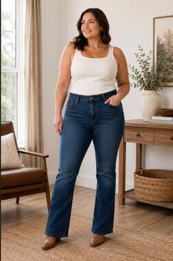 Levi Strauss & Co At Waist Bootcut Women's Jeans